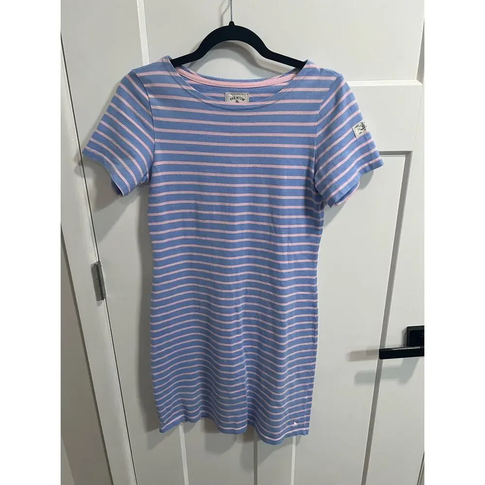 Joules‎ Dresses | Womens Striped Cotton T Shirt Dress | Size 6 - Picture 2 of 7